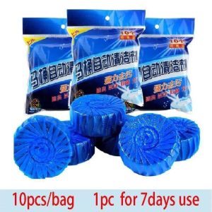 Toilet blue fragrance cleaner