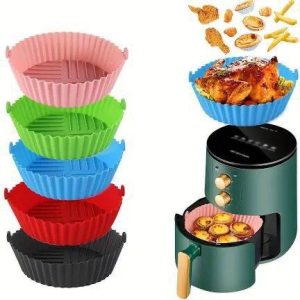 Silicone air fryer liner