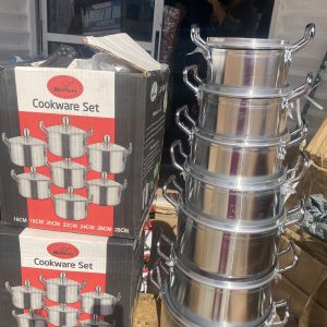 Hoffner Aluminum Pot ………….Size 16cm , 18cm , 20cm , 22cm , 24cm , 26cm & 28cm