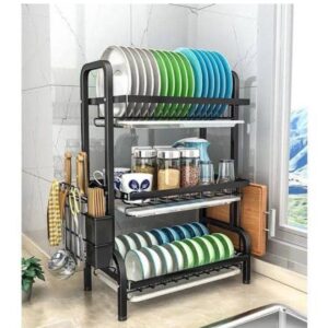 3layer multifunction dish rack