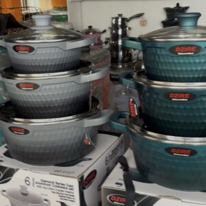 Dzire aluminum cookware set 28cm 24cm 20cm